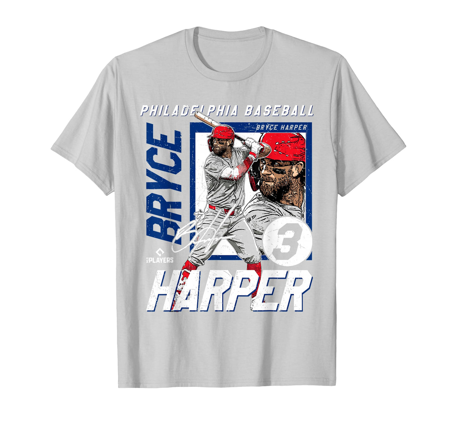 Bryce Harper | Philadelphia MLB Baseball Players |MLBBYH201M T-Shirt