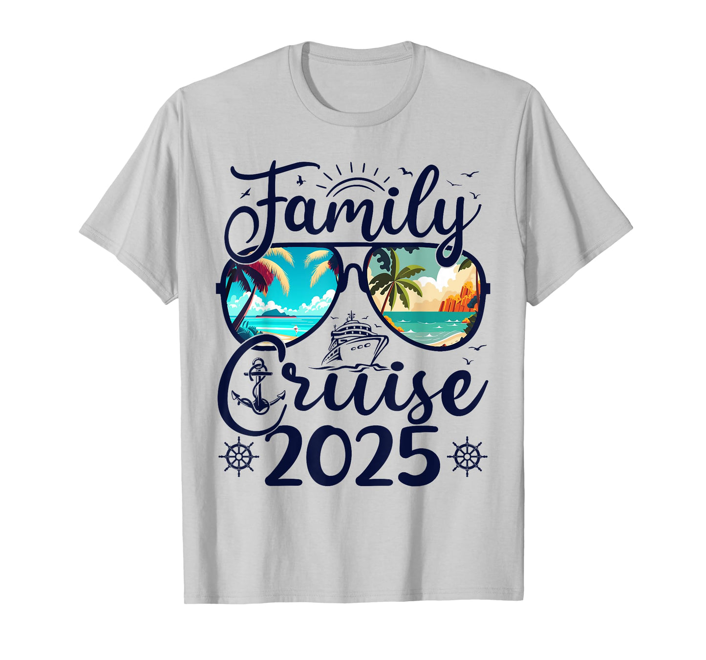Family Cruise 2025 Summer Vacation Matching Family Cruise Men Women Kids T-Shirt