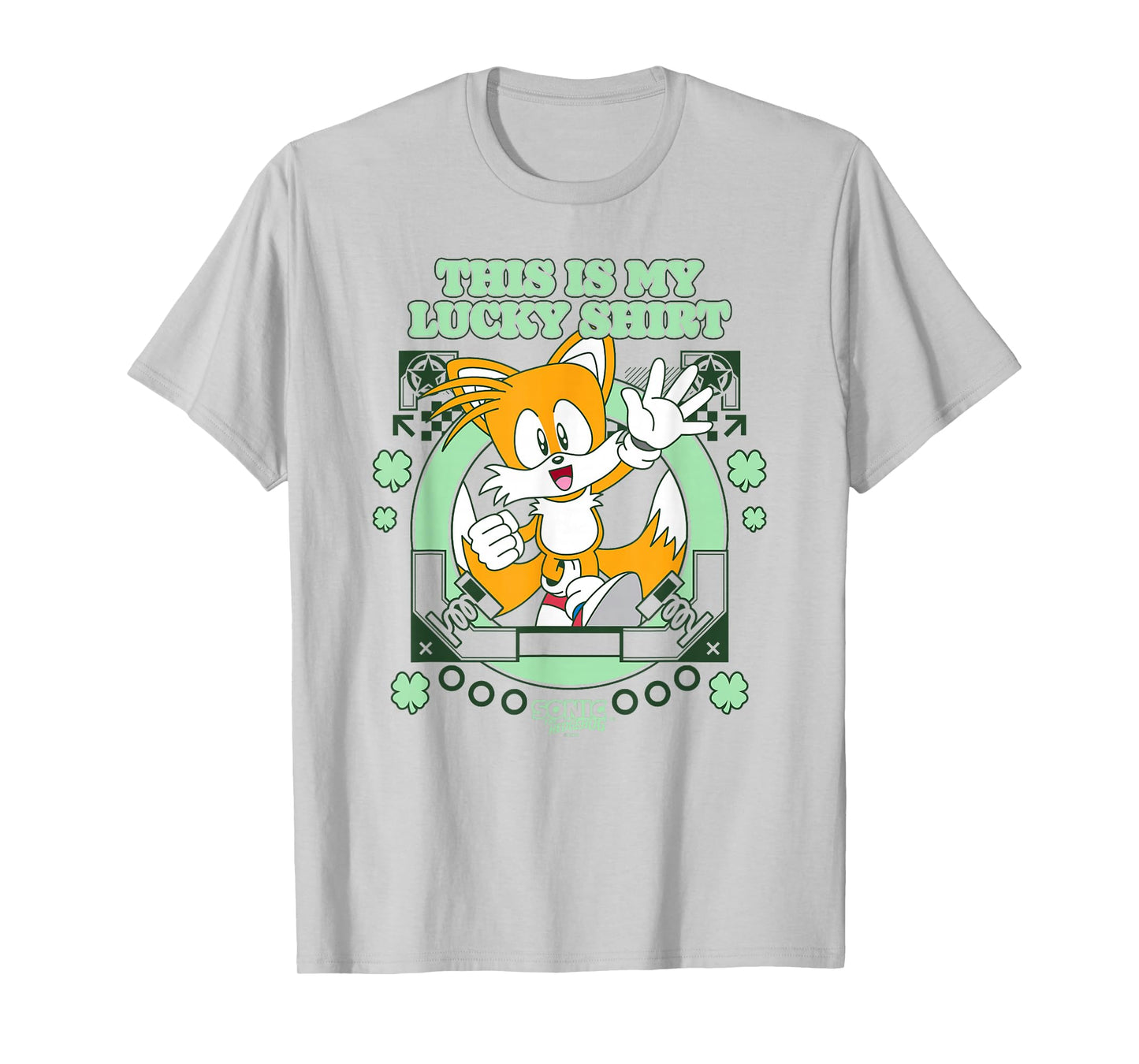 Sonic The Hedgehog This Is My Lucky Shirt Happy Tails T-Shirt