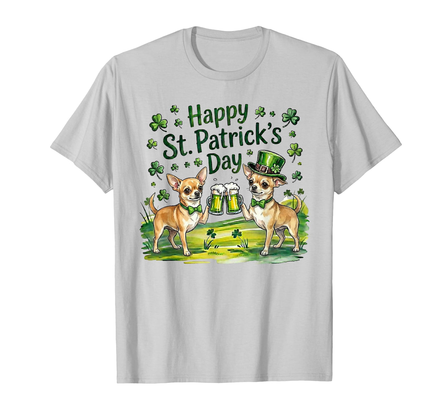 St Patrick’s Day Chihuahua Dog T-Shirt