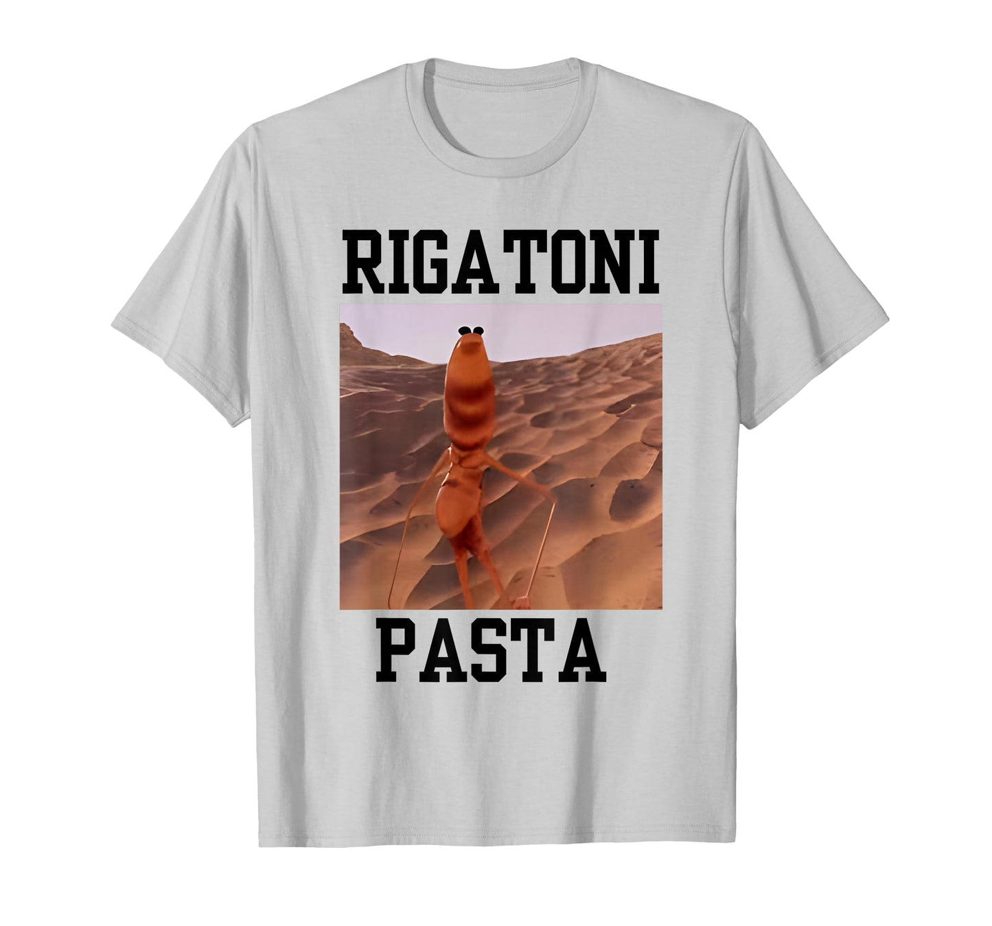 Funny Marcus The Worm Rigatoni Pasta Robert Meme Trendy Art T-Shirt