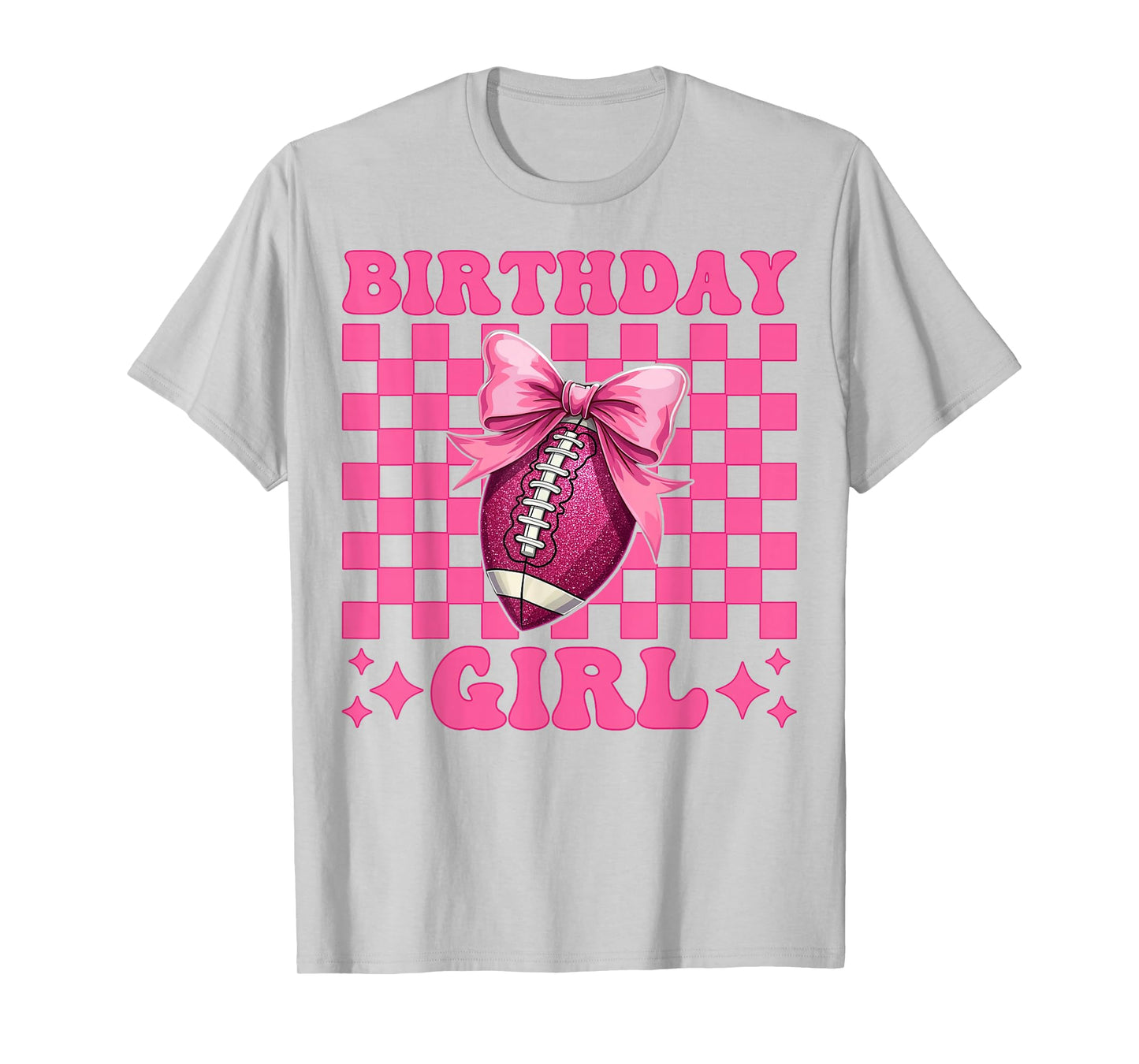 Birthday Girl American Football Girl T-Shirt