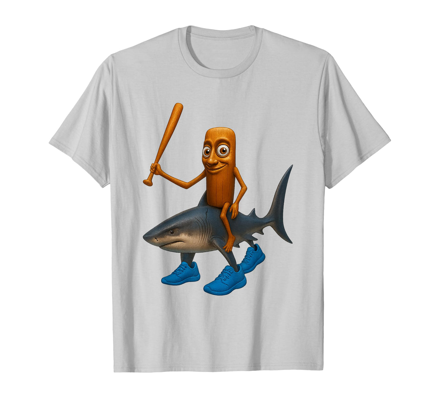 Italian Brainrot Meme Tung Tung Tung Sahur T-Shirt