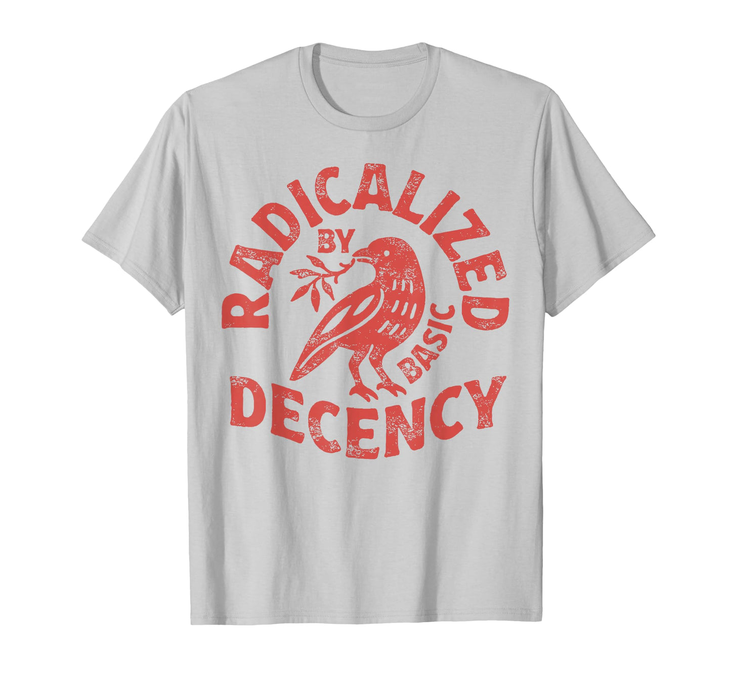 Radicalized by Basic Decency Resist Boho Floral Women T-Shirt