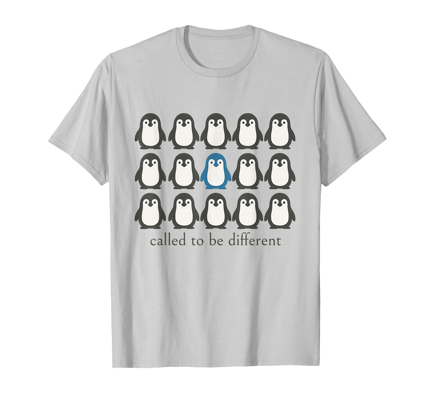 Called to Be Different Christian Penguin Faith Inspiration T-Shirt