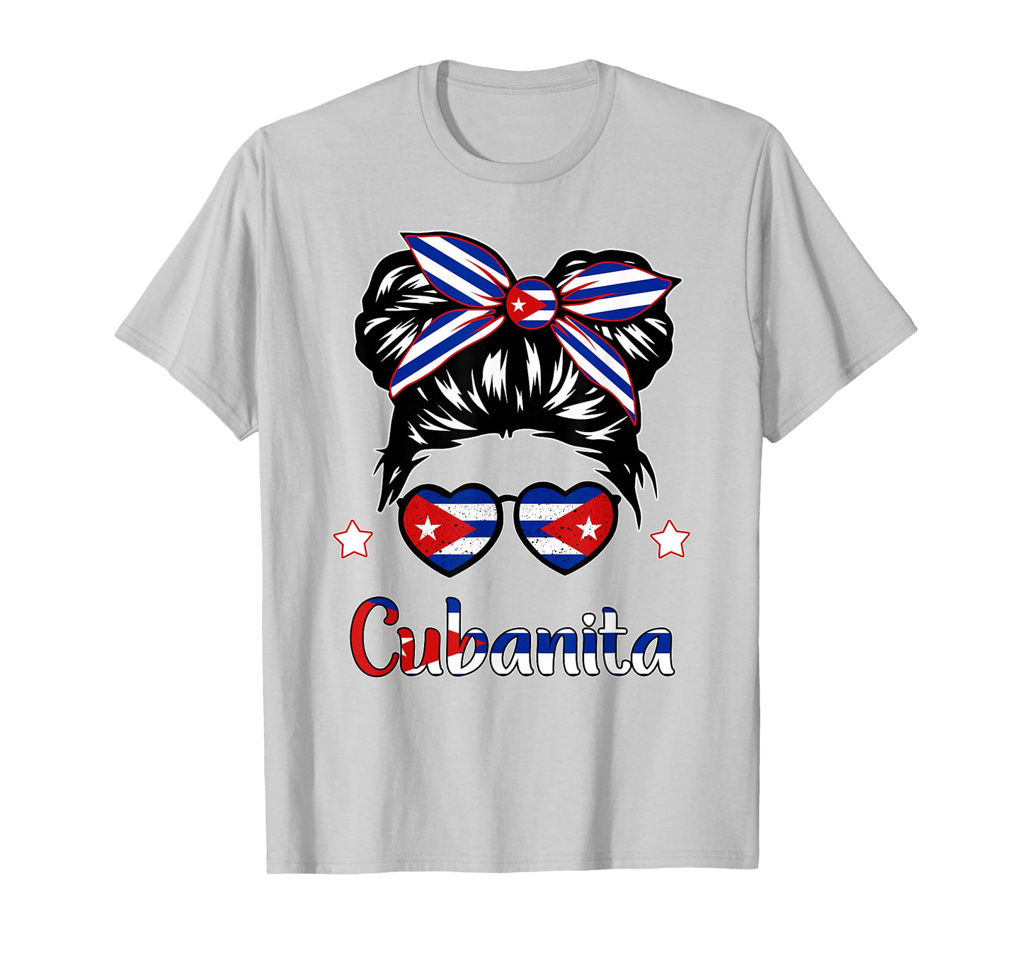 Toddler White Cuban La Cubanita Cuba Flag Hispanic Heritage T-Shirt