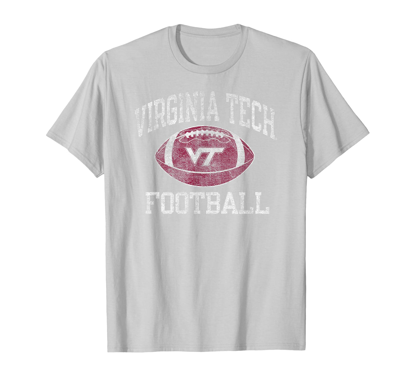 Virginia Tech Hokies Football Intensity Vintage Orange T-Shirt