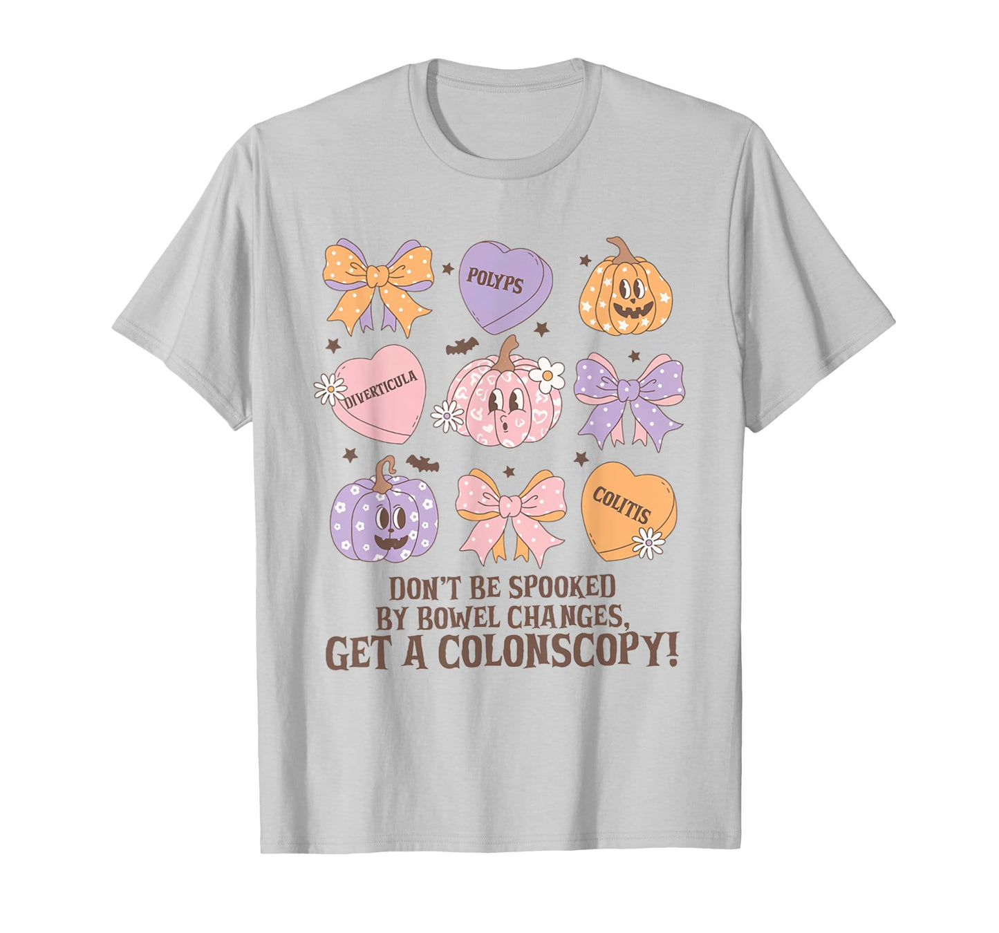 GI Nurse Halloween Get A Colonscopy Gastroenterology Pumpkin T-Shirt