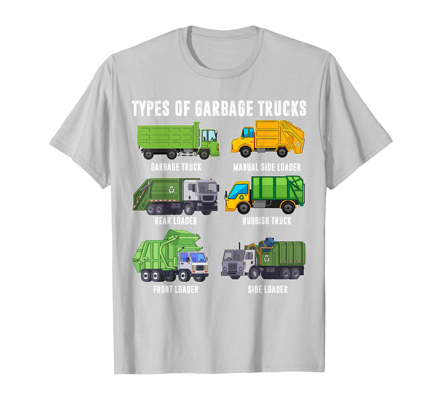 Toddler Garbage Truck Birthday Outfit Baby Recycling Trash T-Shirt