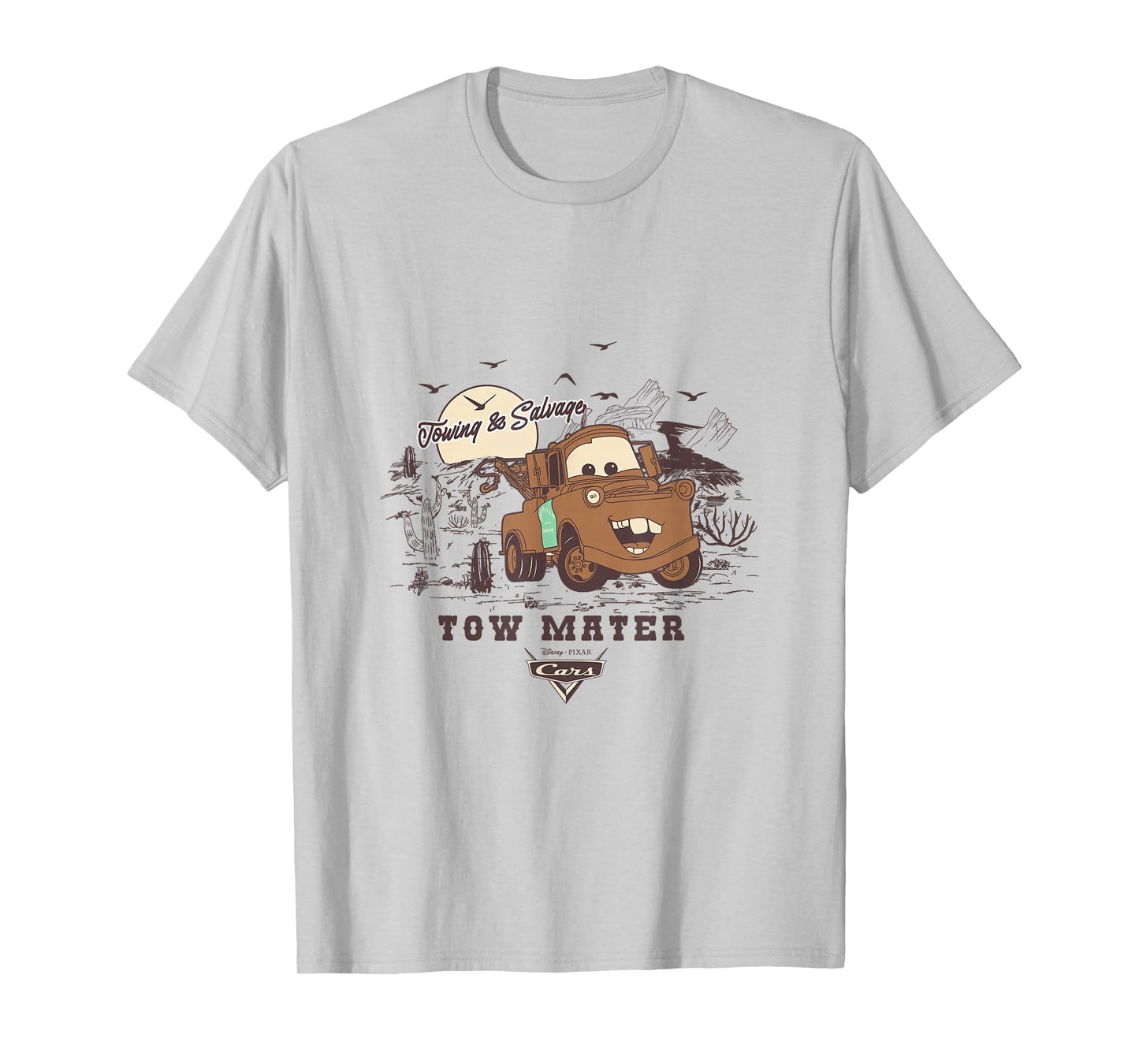 Disney Pixar Cars Tow Mater Towing and Salvage T-Shirt