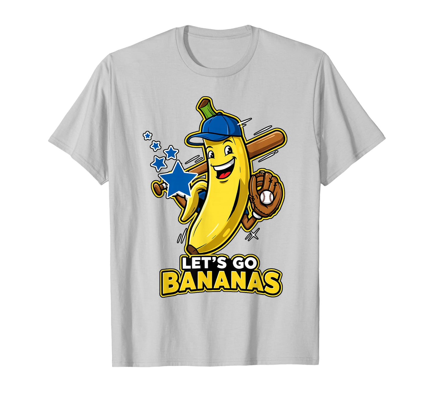 Funny Banana Shirts Gift Fruit Lovers Boys Lets Go Bananas T-Shirt