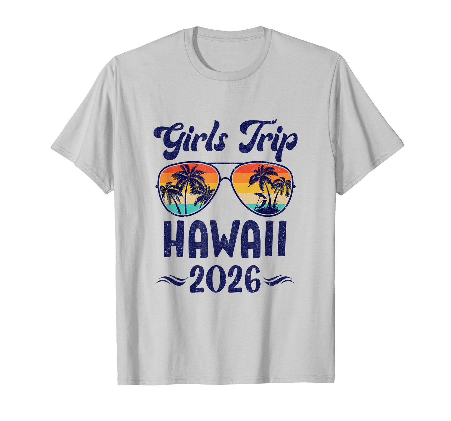 Hawaii Girls Trip Beach Vacation 2026 Matching Group T-Shirt