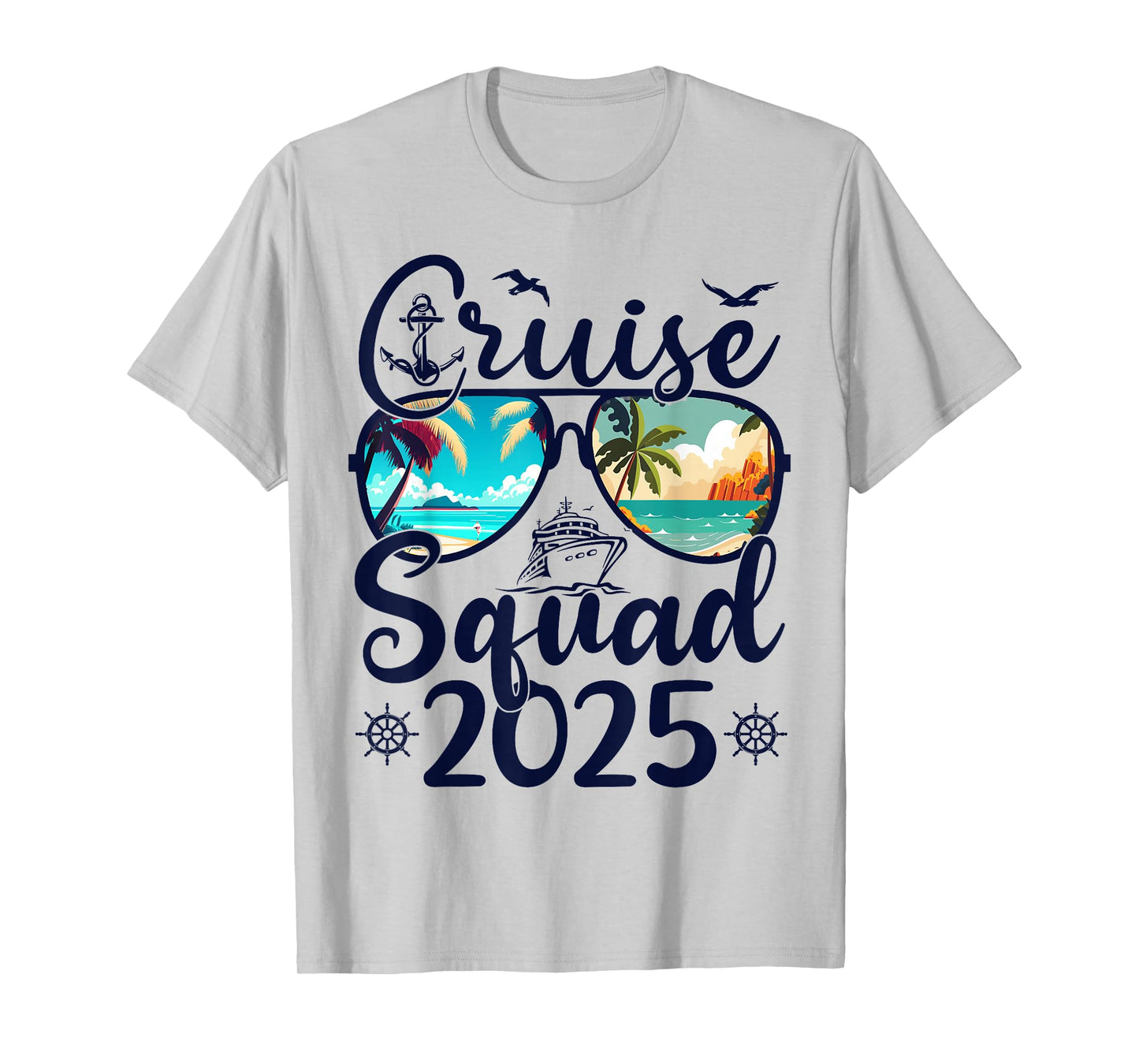 Cruise Squad 2025 Summer Vacation Matching Family Cruise T-Shirt