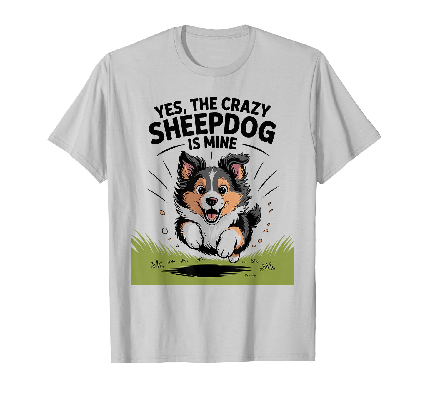 Sheltie Working Dog Funny Pet Dog Breed Shetland Sheepdog T-Shirt