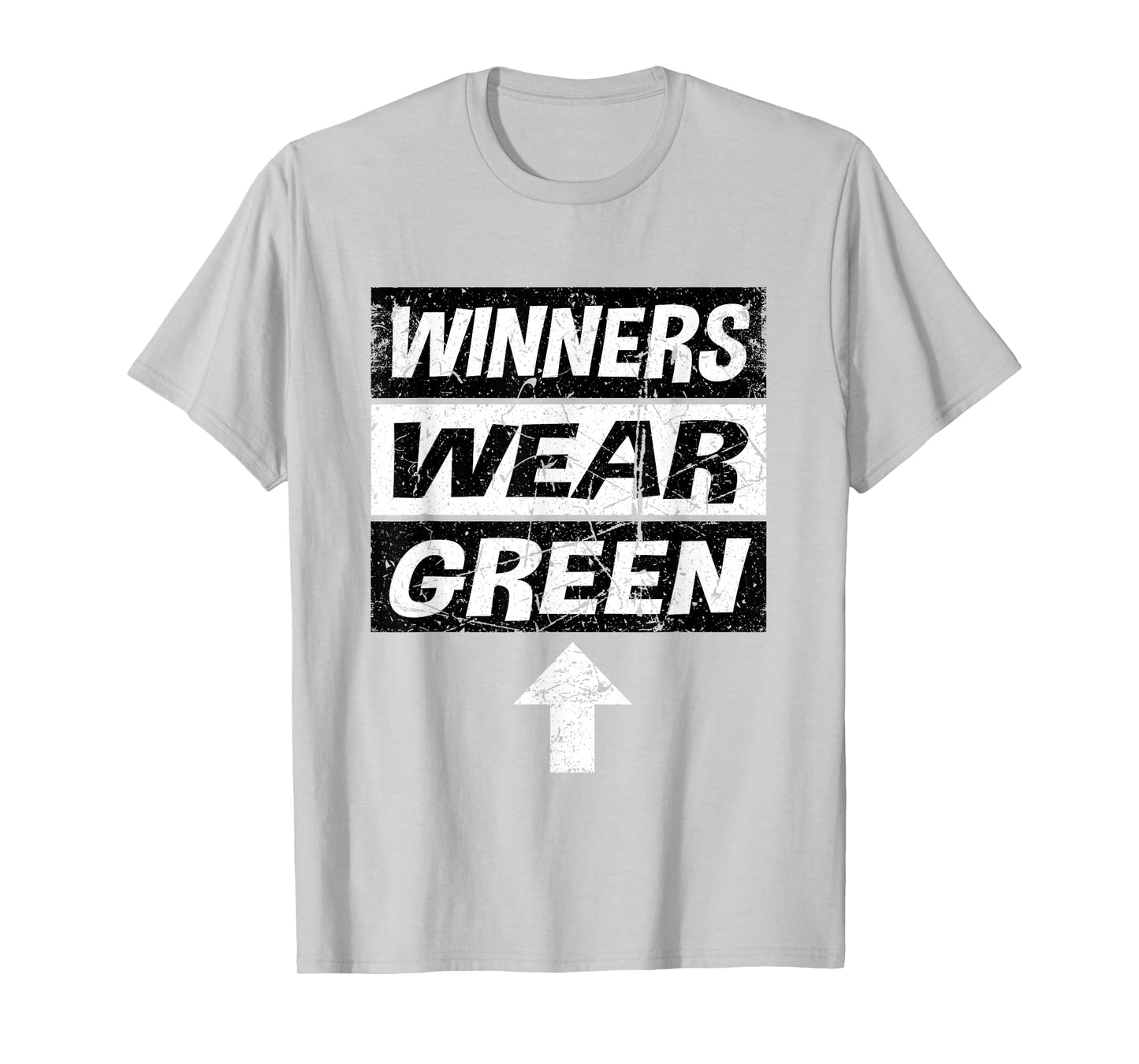 Retro Winners Wear Green Team Spirit Week Shirt Game T-Shirt