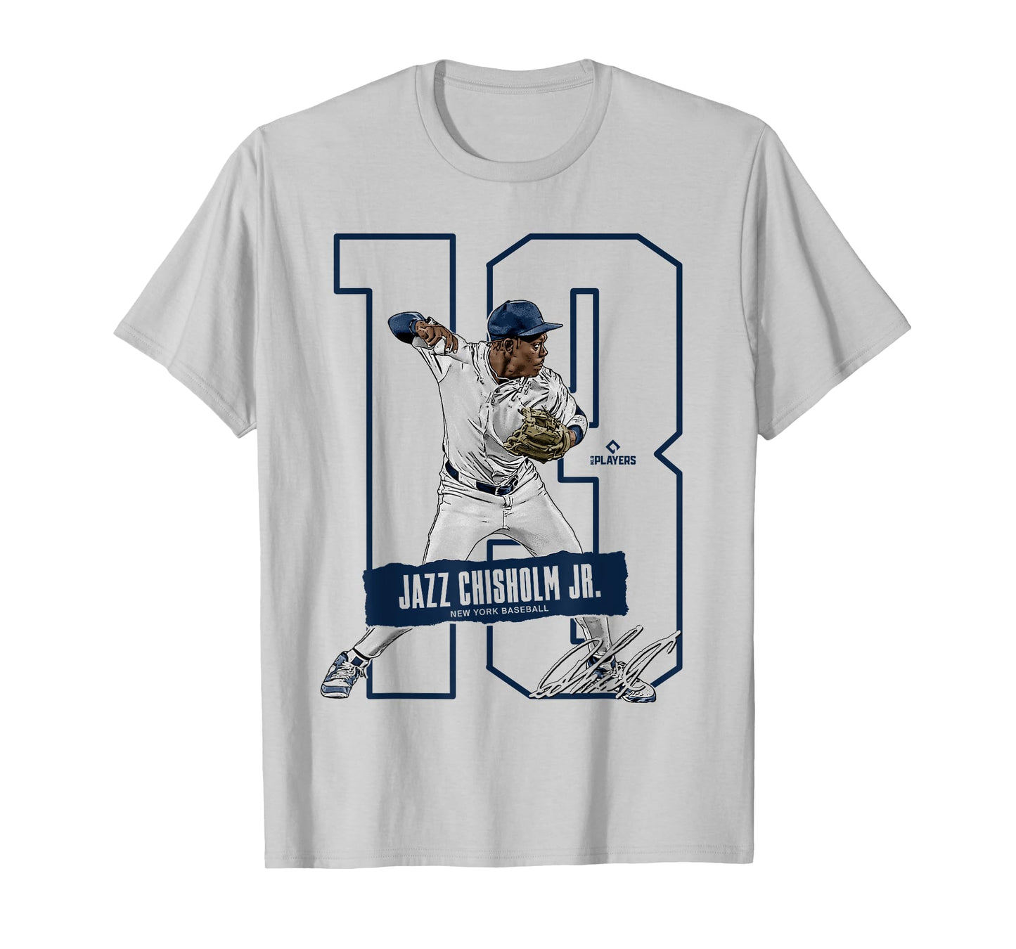 Jazz Chisholm | New York Baseball Players | MLBJAZ302N T-Shirt