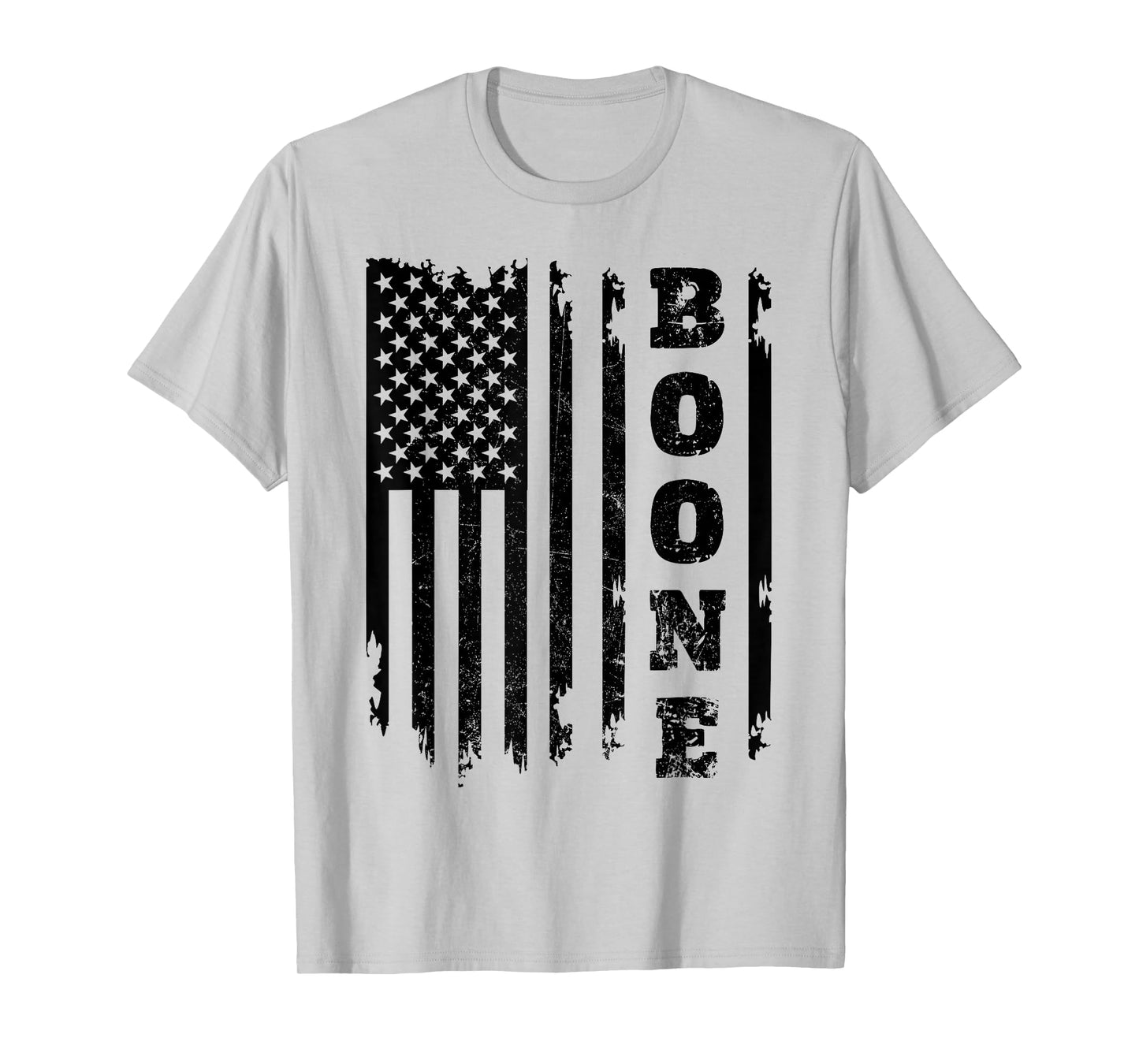 Boone Family Name I Love Boone Personalized Vintage T-Shirt