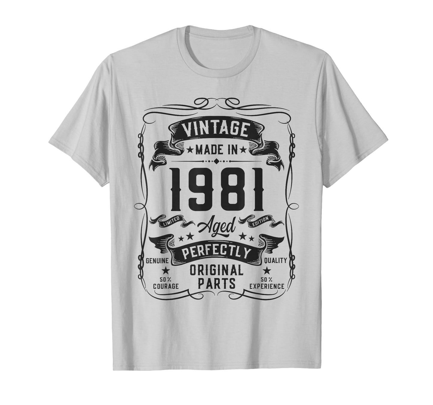 Vintage 1981 45yr 45th Birthday Gifts for Men 45 Years Old T-Shirt