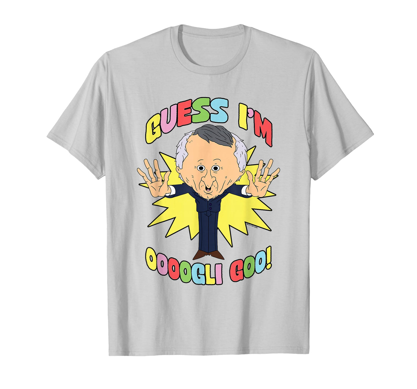 Smiling Friends Mr. Boss Guess I'm Ooogli Goo Funny Cartoon T-Shirt