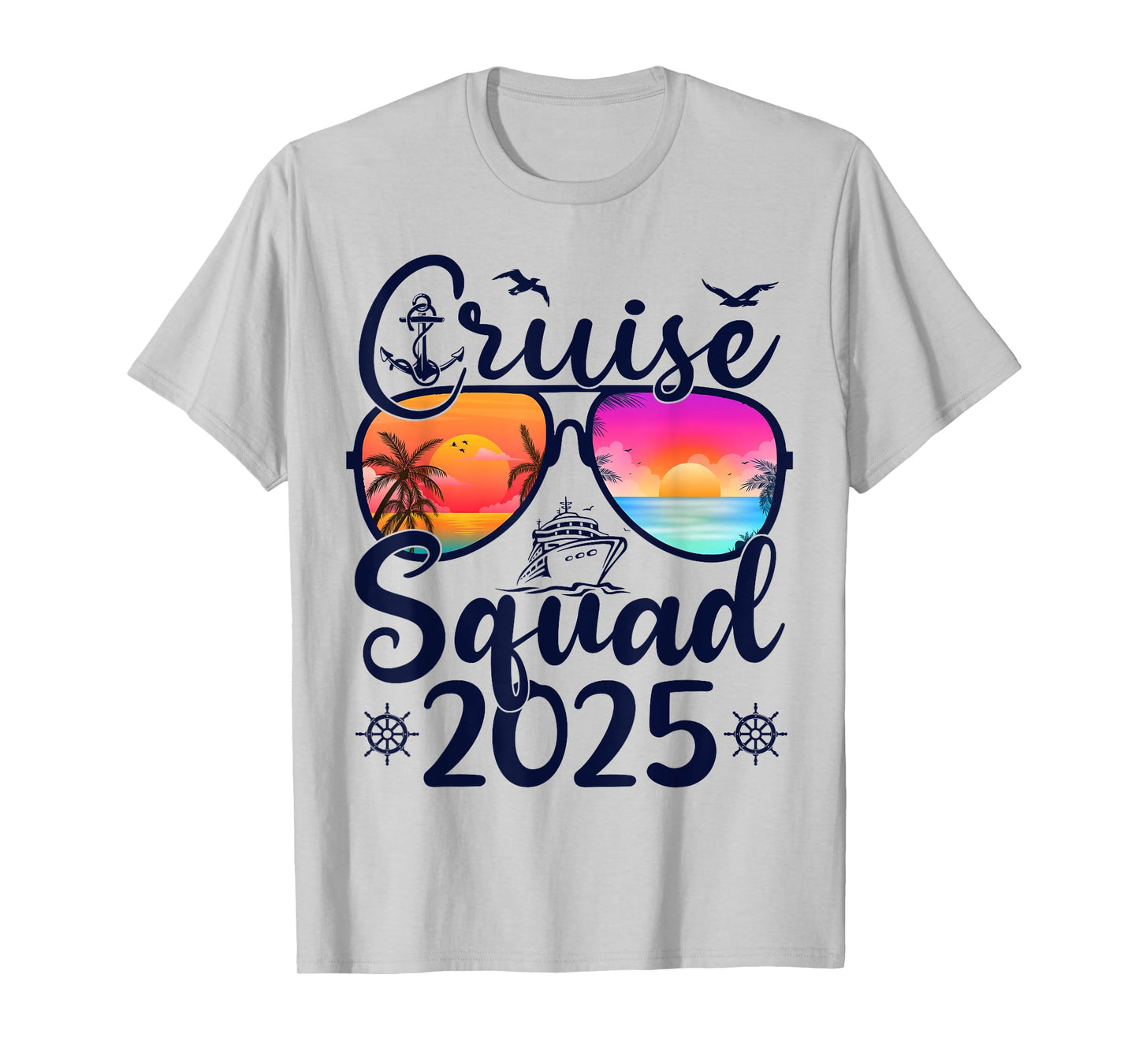 Cruise Squad 2025 Summer Vacation Matching Family Cruise T-Shirt