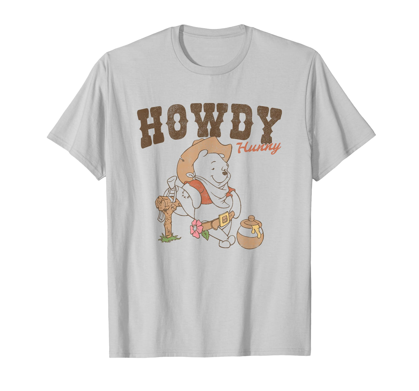 Disney Winnie the Pooh Howdy Hunny Western Bear T-Shirt