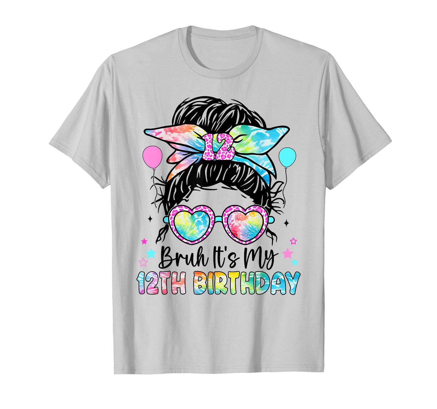 Bruh It's My 12th Birthday 12 Year Old Birthday For Girl T-Shirt