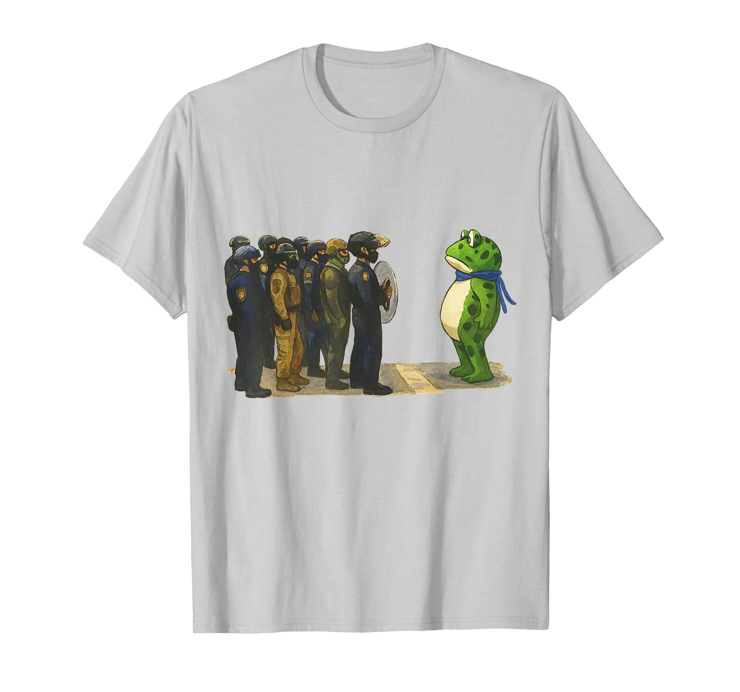 Funny Portland Frog Shirt Meme Retro Vintage Style Gift T-Shirt