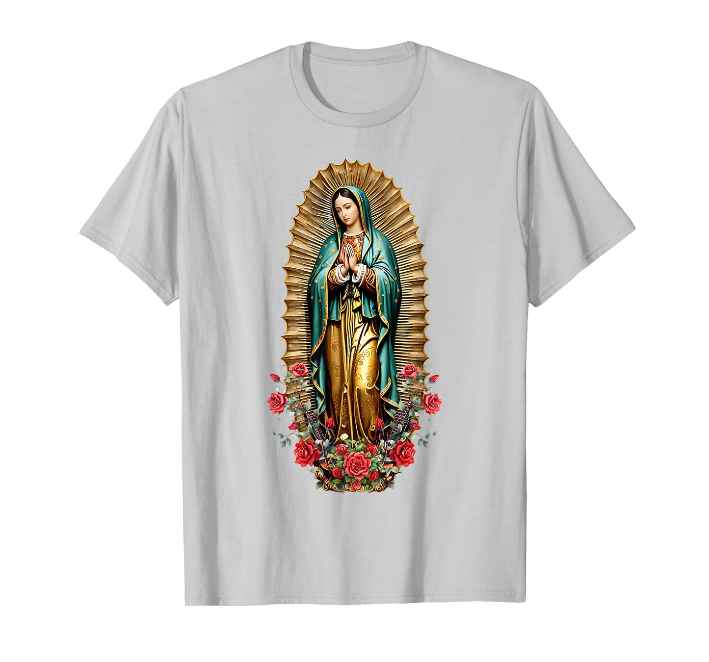 Catholic Our Lady of Guadalupe Mexican Saint Virgin Mary T-Shirt