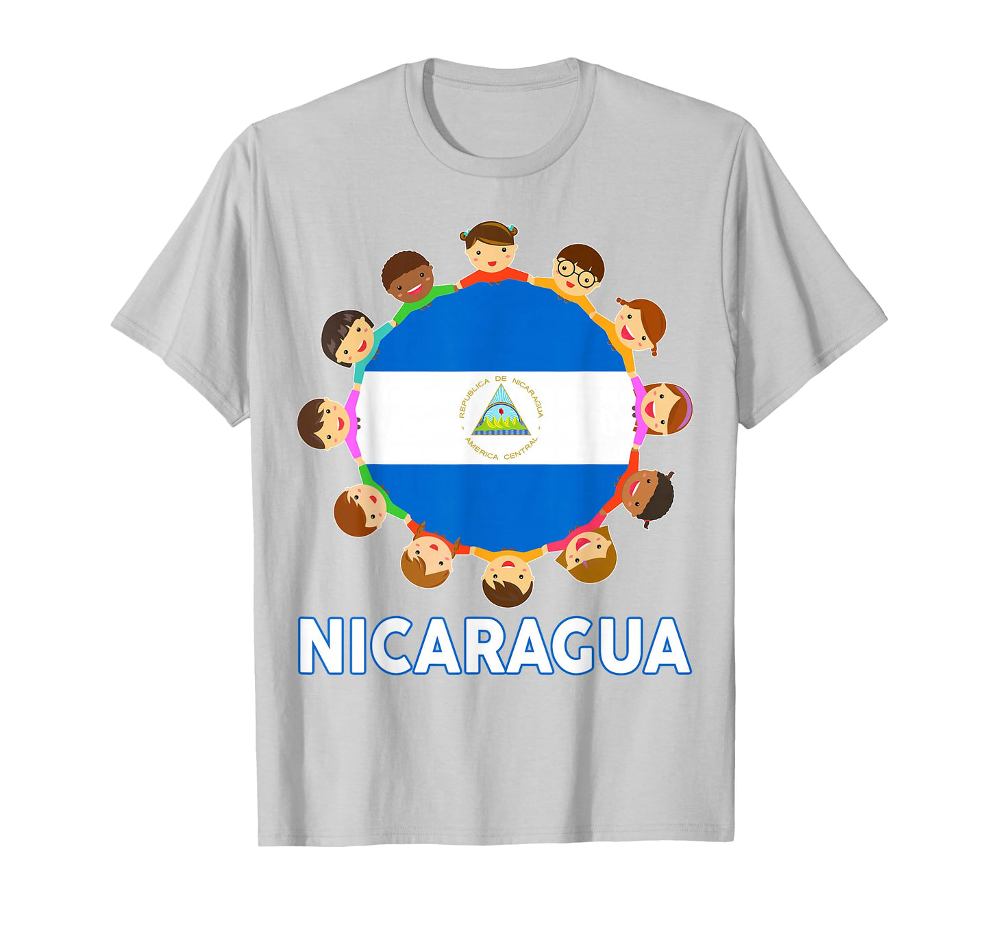 Toddler Nicaragua Flag Nicaraguan Hispanic Heritage Men Boy T-Shirt