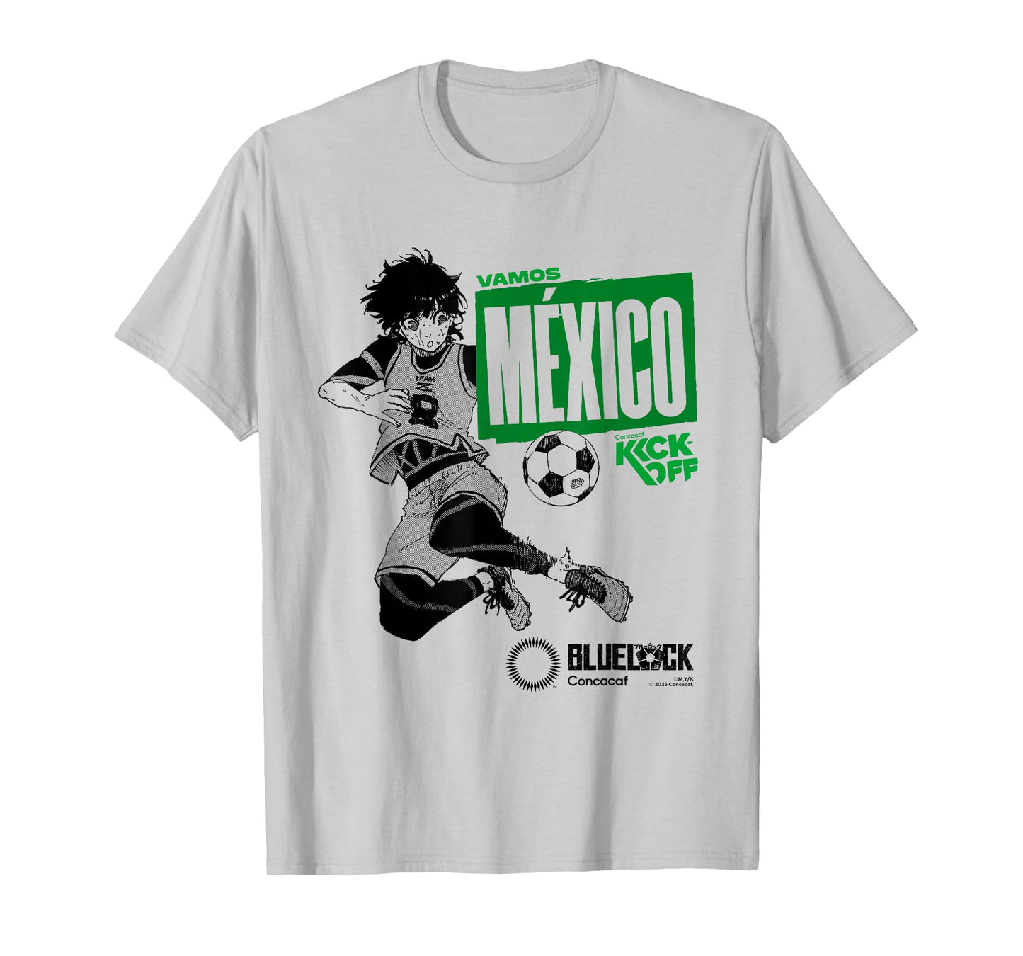 Blue Lock x Concacaf - “GO Mexico Kick Off” T-Shirt