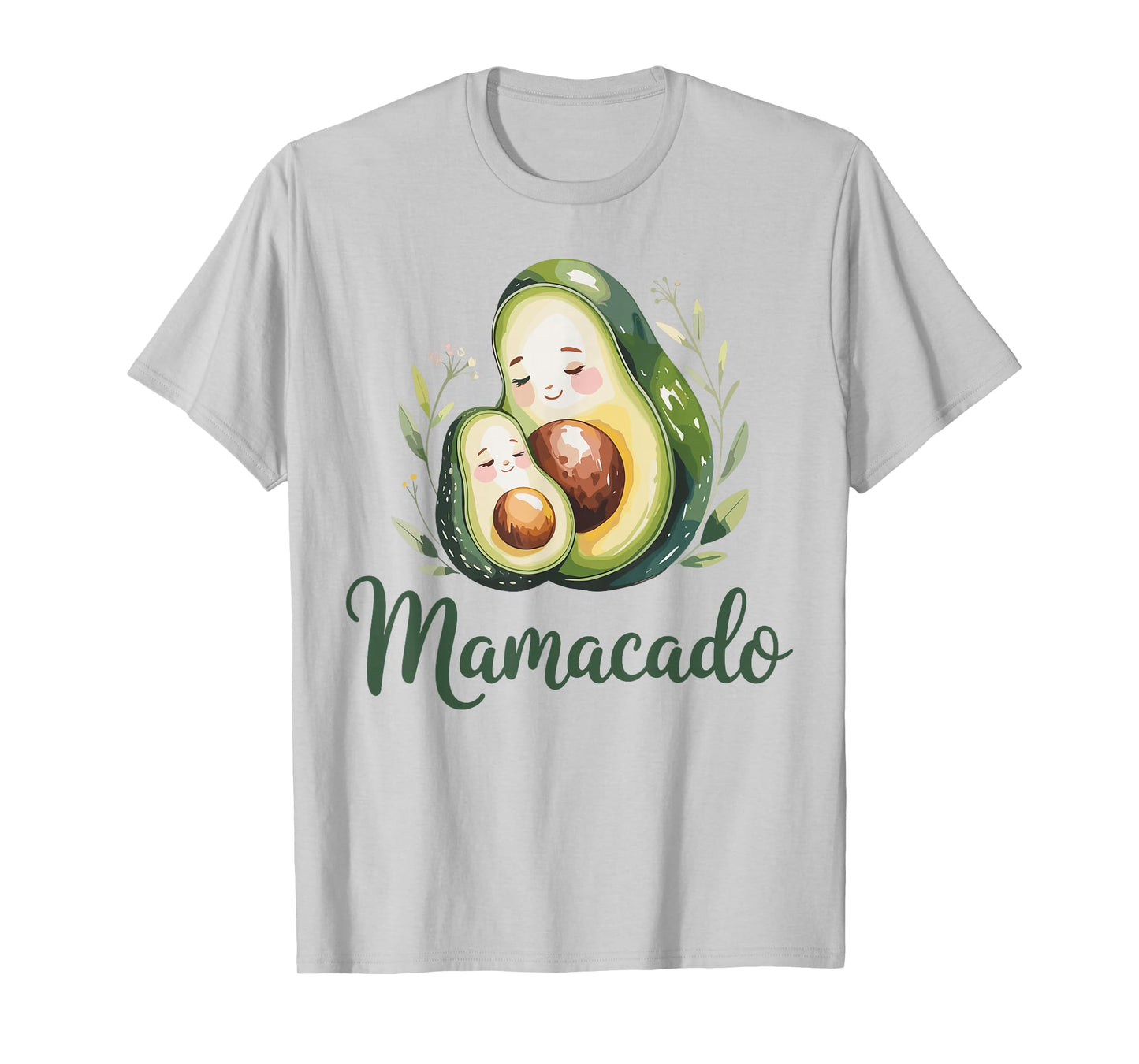 Funny Mama Best Mom Avocado Mamacado Happy Mothers Day T-Shirt
