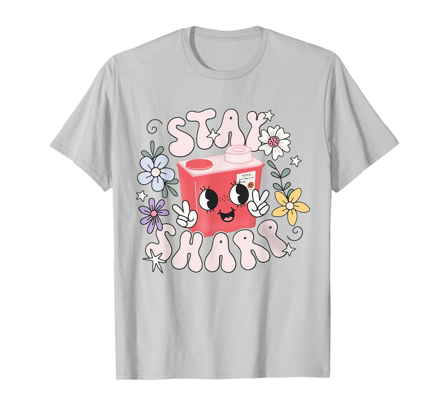 Women Stay Sharp Funny Phlebotomist Infusion Nurse IV PICC T-Shirt