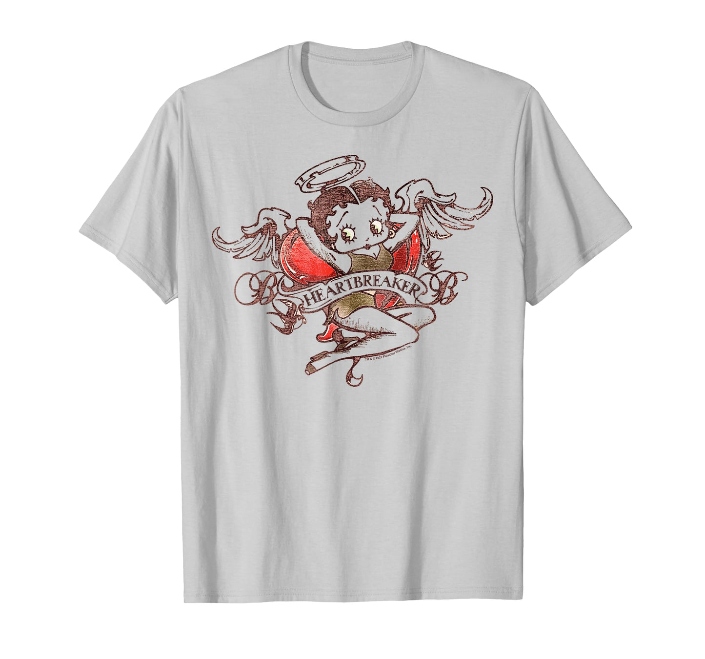 Betty Boop Betty Heartbreaker Angel T-Shirt