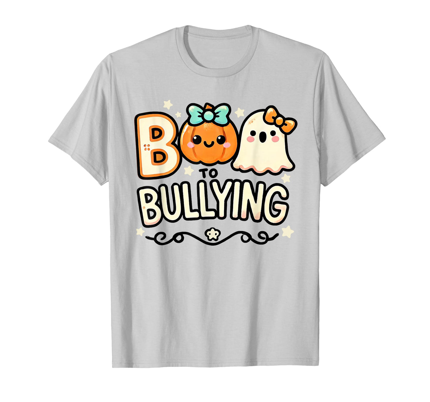 Boo To Bullying Shirt Unity Day Ghost Halloween T-Shirt