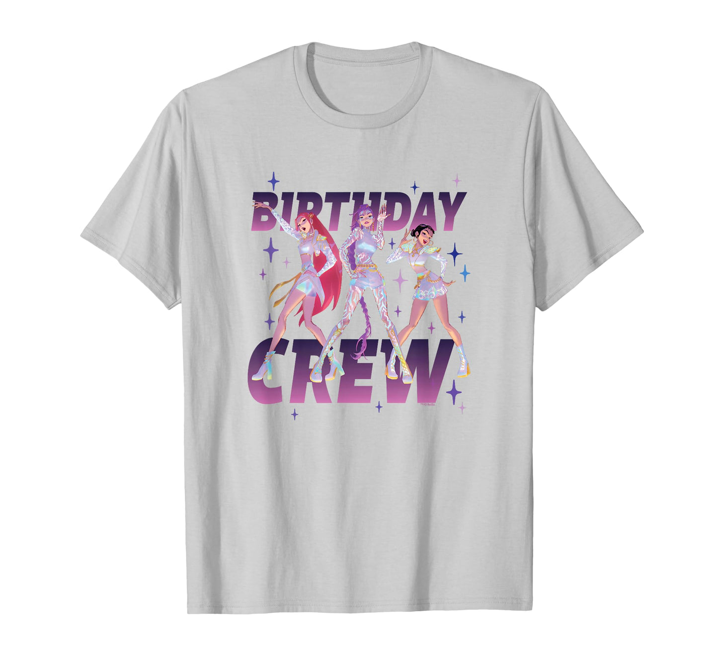 Kpop Demon HUNTR/X Birthday Crew Officially Licensed T-Shirt