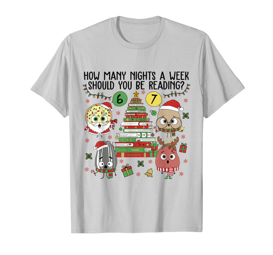 Good Egg How Many Nights A Week Should You Be Reading? 6-7 T-Shirt