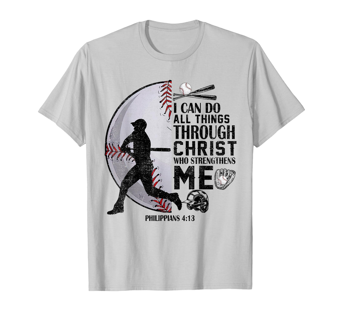 Baseball-Shirt Jesus Boys Kids Christian Bible Verse T-Shirt