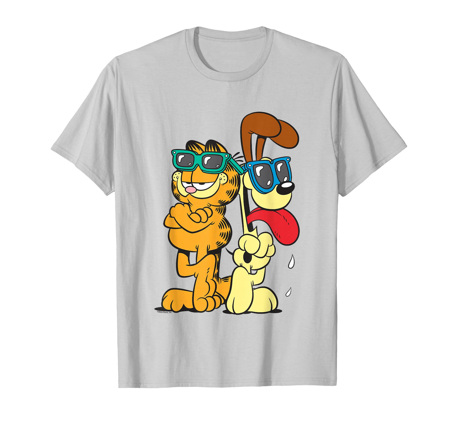 Garfield & Odie Wearing Shades Cool Shot T-Shirt