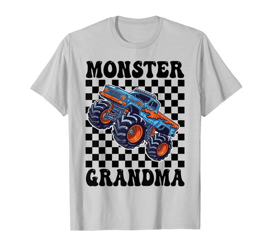 Monster Truck Grandma Family Matching Monster Trucks T-Shirt