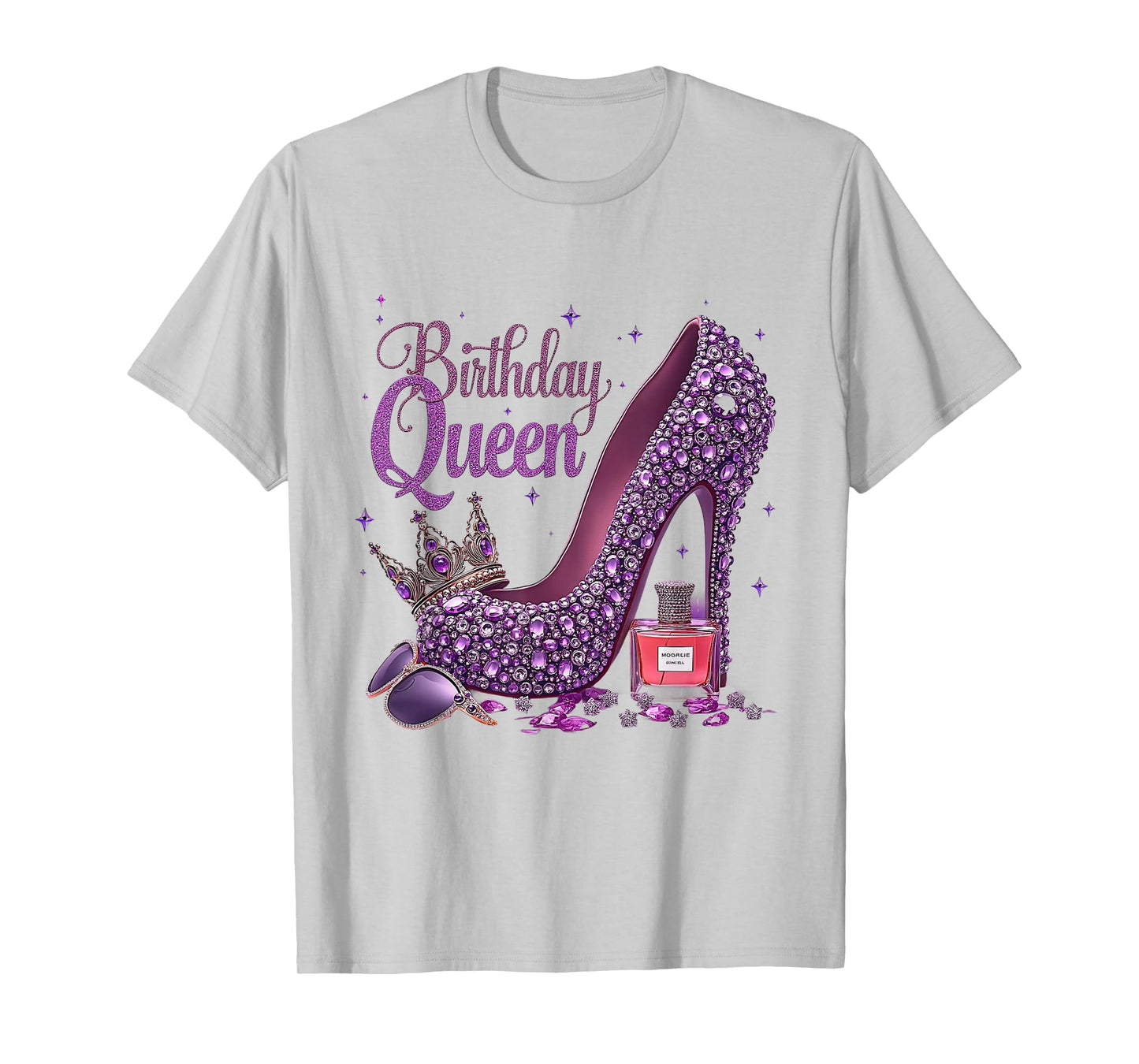 Birthday Queen Happy Birthday Party Girls Women T-Shirt