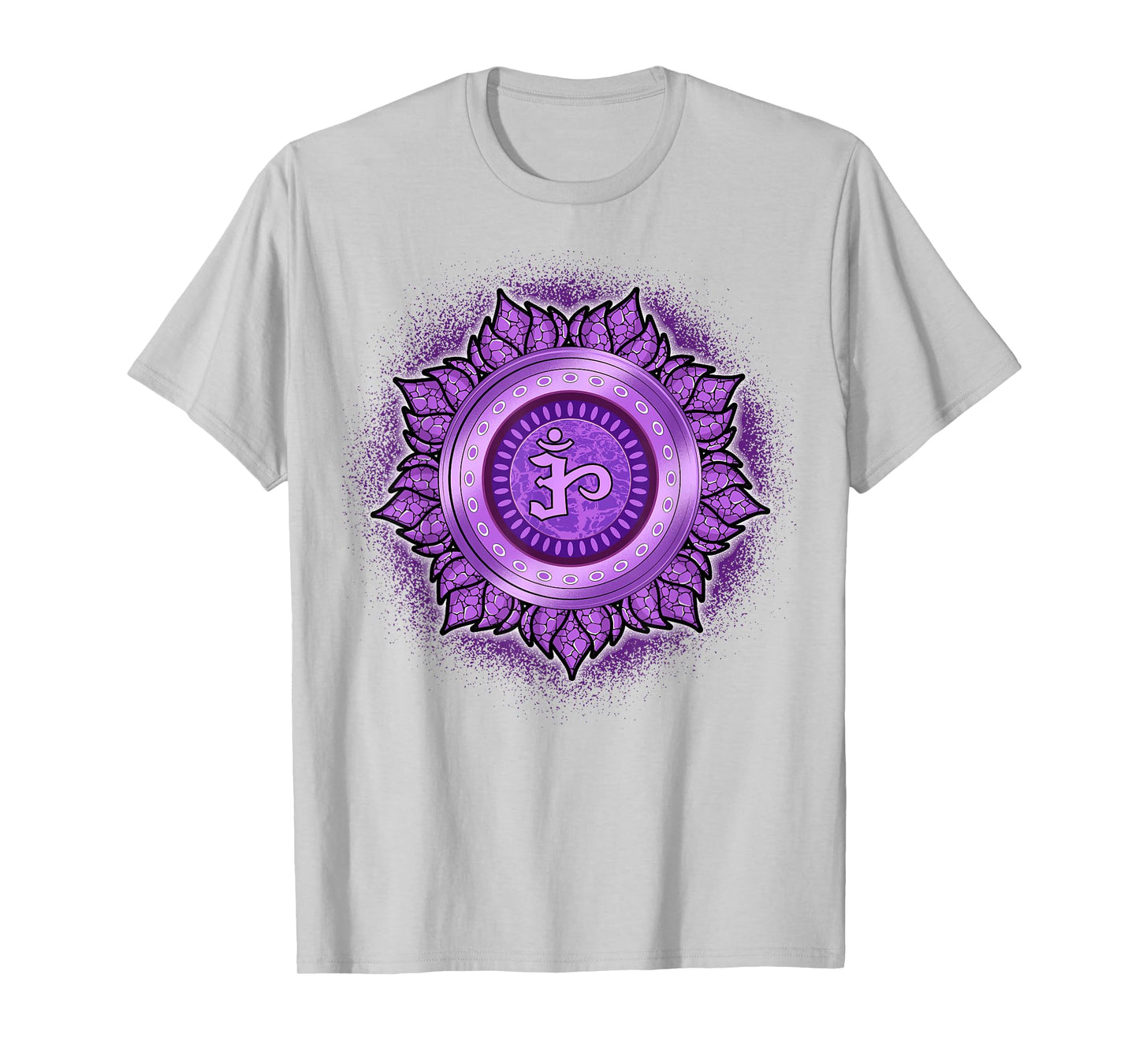 Meditation T Shirt Mindfulness Shirt Crown Chakras Shirt T-Shirt
