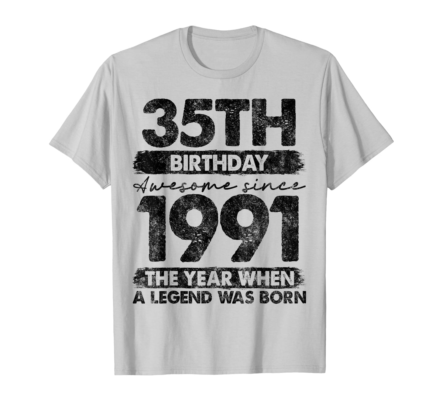 35 Year Old Gifts Vintage 1991 Limited Edition 35th Birthday T-Shirt