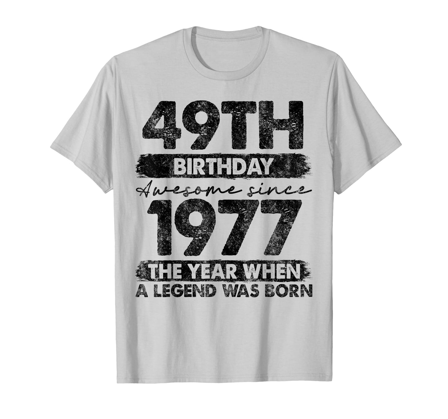 49 Year Old Gifts Vintage 1977 Limited Edition 49th Birthday T-Shirt