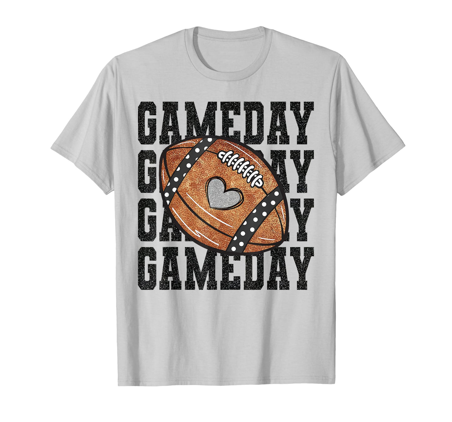 Game Day Football Game Day Vibes Football Lover Women Men T-Shirt