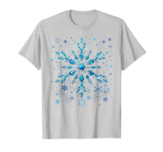 Snowflake Costume Winter Christmas Family Matching Xmas T-Shirt