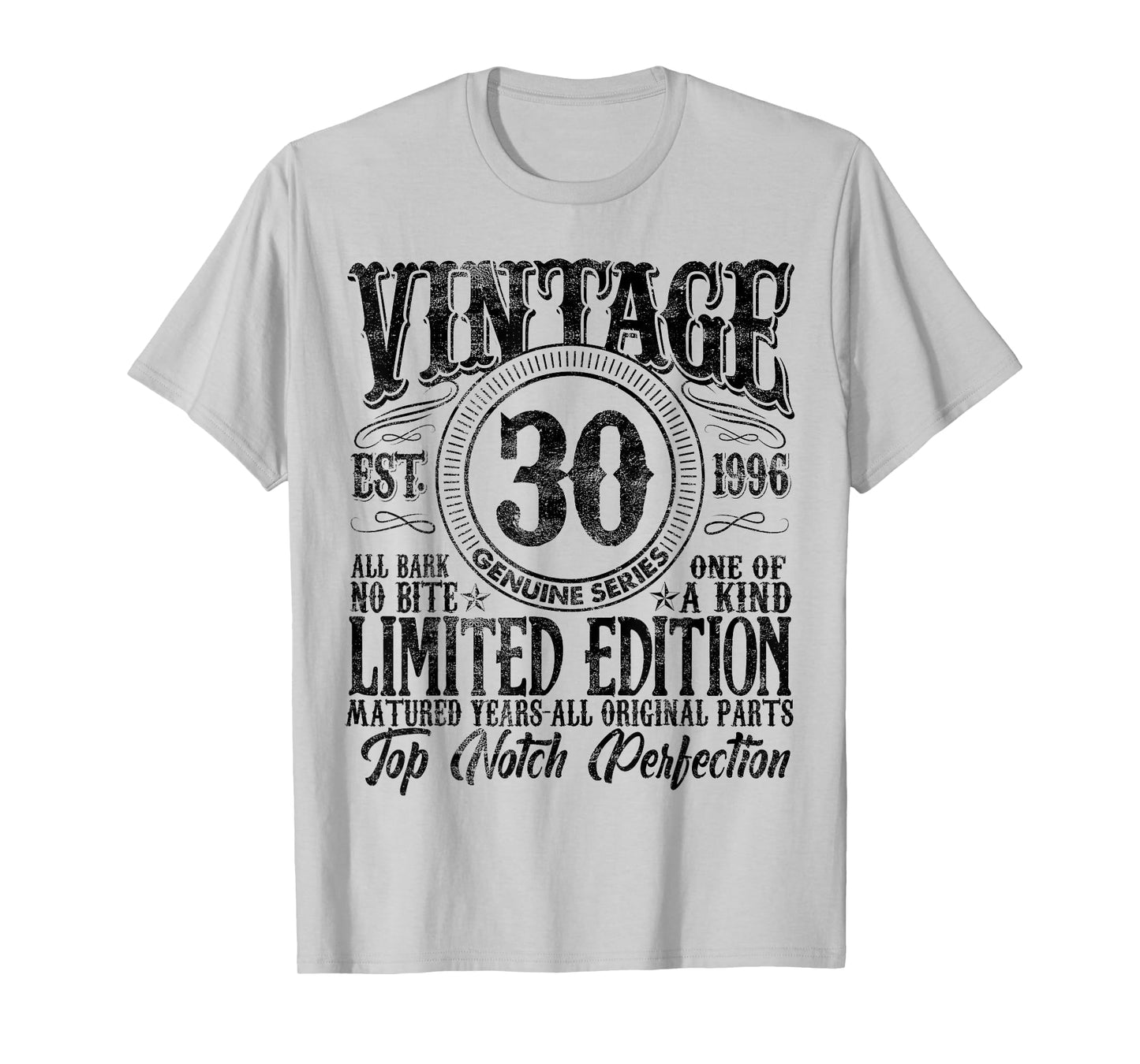 30 Year Old Gifts Vintage 1996 Limited Edition 30th Birthday T-Shirt