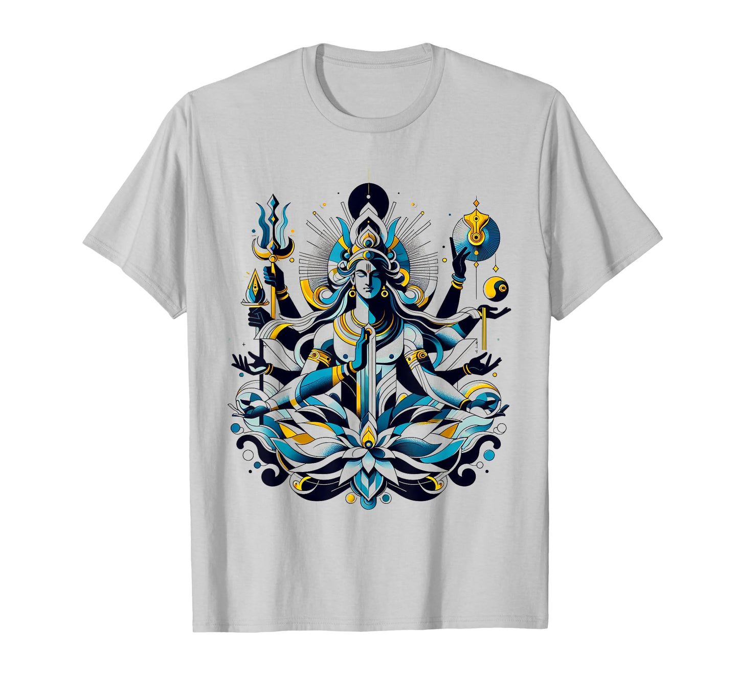 Mythothreads Hindu Mythology Gods and Goddesses Hinduism Deity Vishnu Spirituality T-Shirt