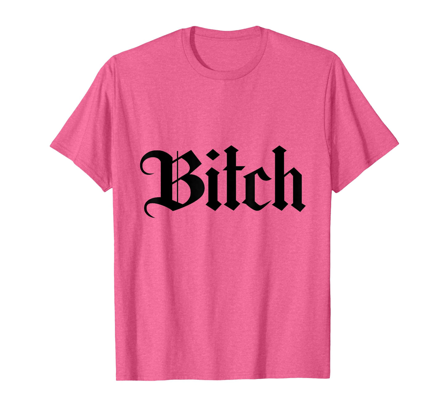 Offensive Vulgar Aesthetic BITCH Edgy Pink E-girl E-boy T-Shirt