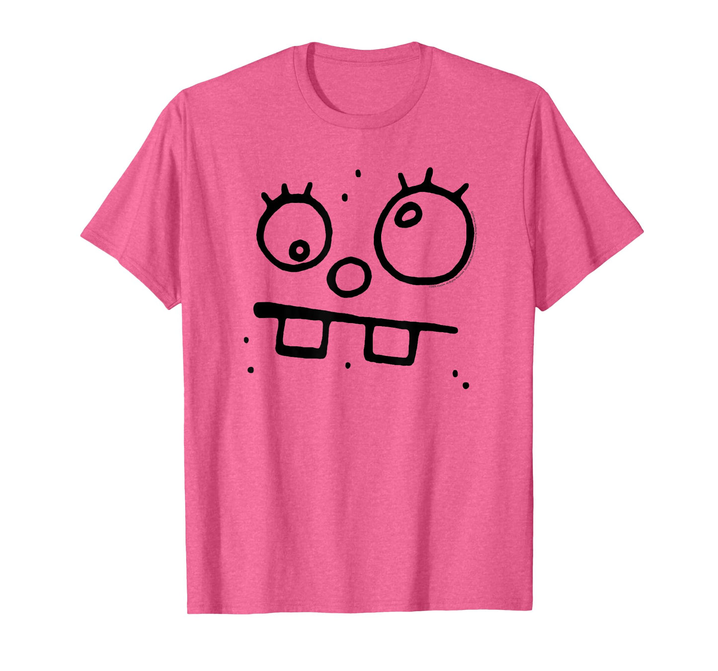 SpongeBob SquarePants DoodleBob Face Cartoon Costume T-Shirt