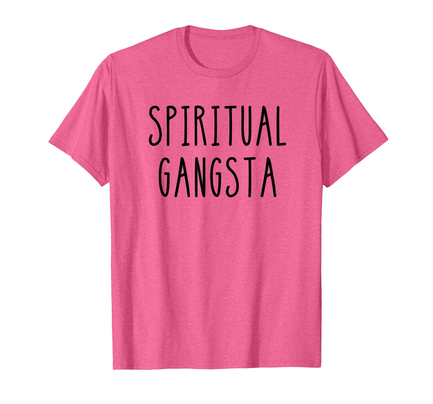 Mens Womens Yogi Funny Yoga Spiritual Gangsta T-Shirt T-Shirt
